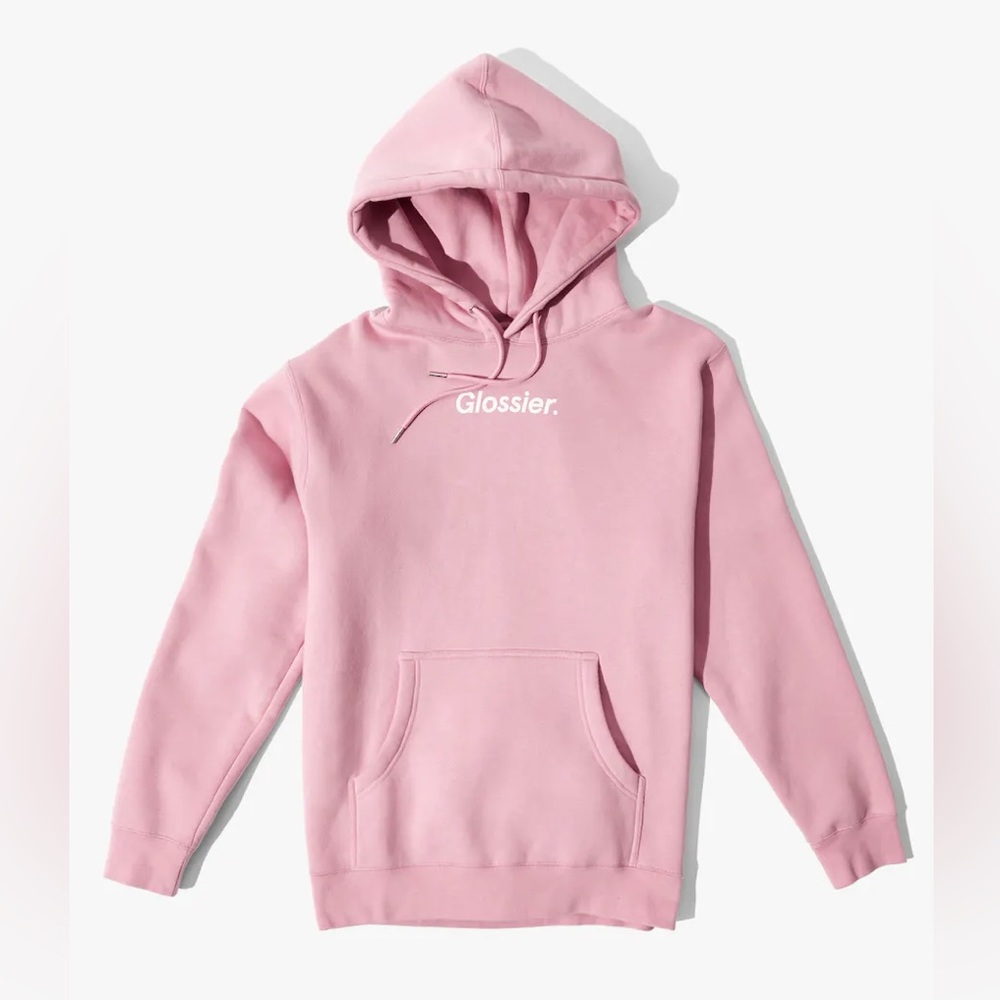 Glossier Pink Hoodie